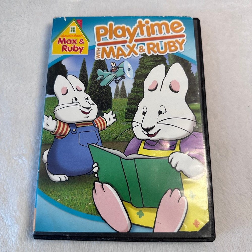 Max & Ruby Playtime DVD Nickelodeon Kids Show Family Tested